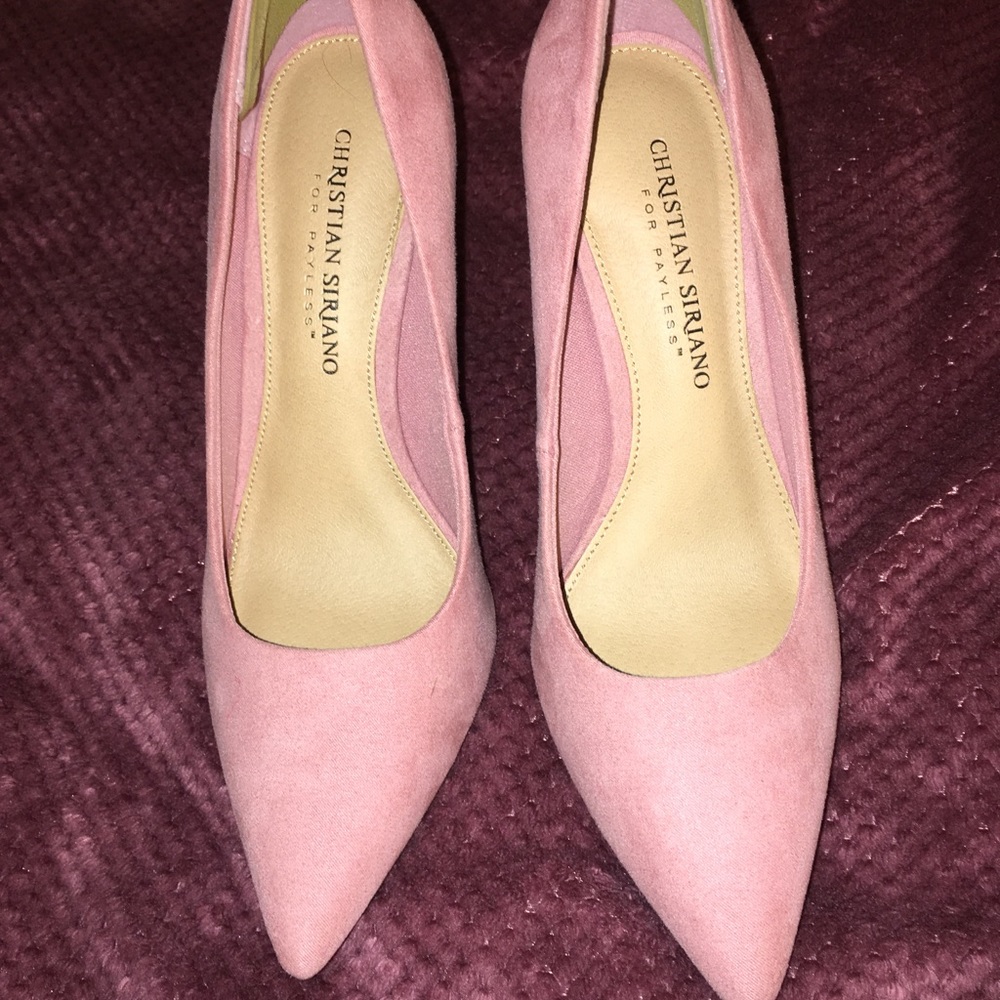 Mauve-pink heels